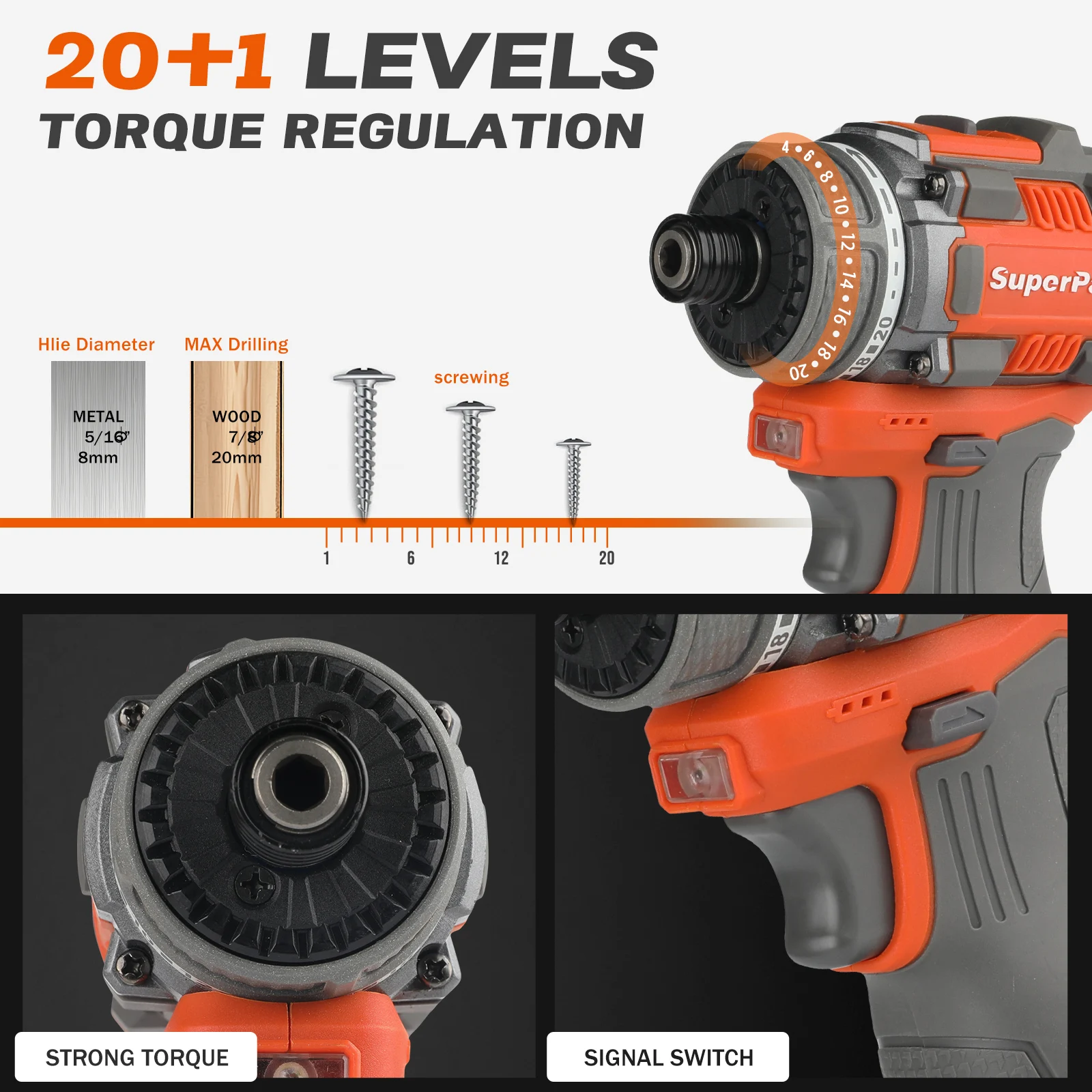 Электрическая отвертка с аккумулятором и зарядным устройством