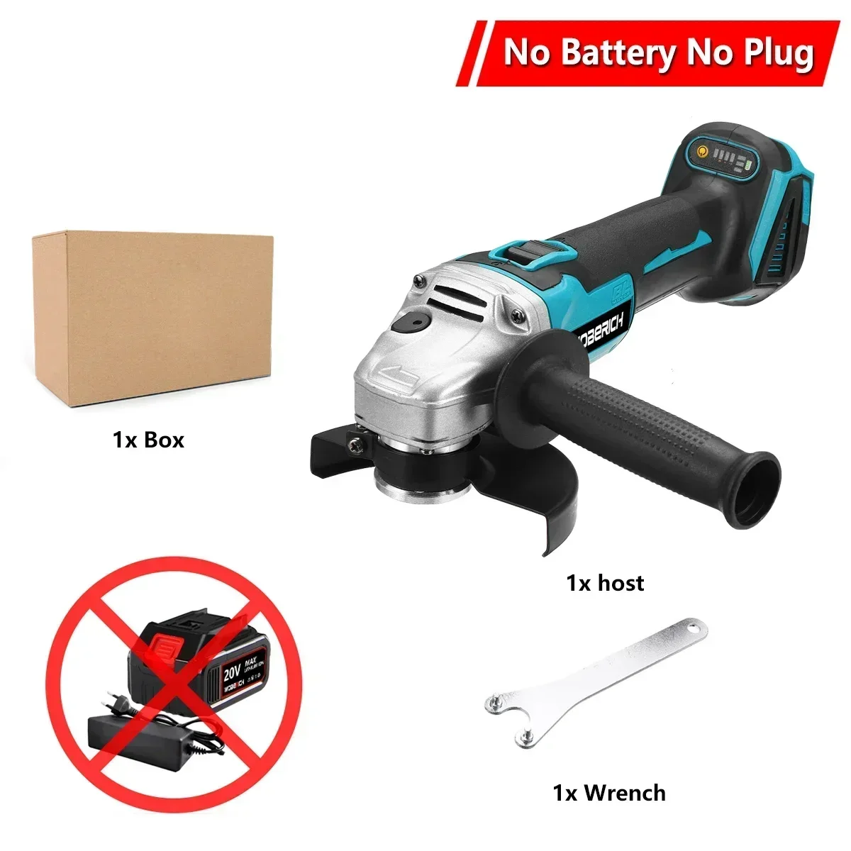 

Угловая шлифовальная машина WOBERICH 125 мм 18 В