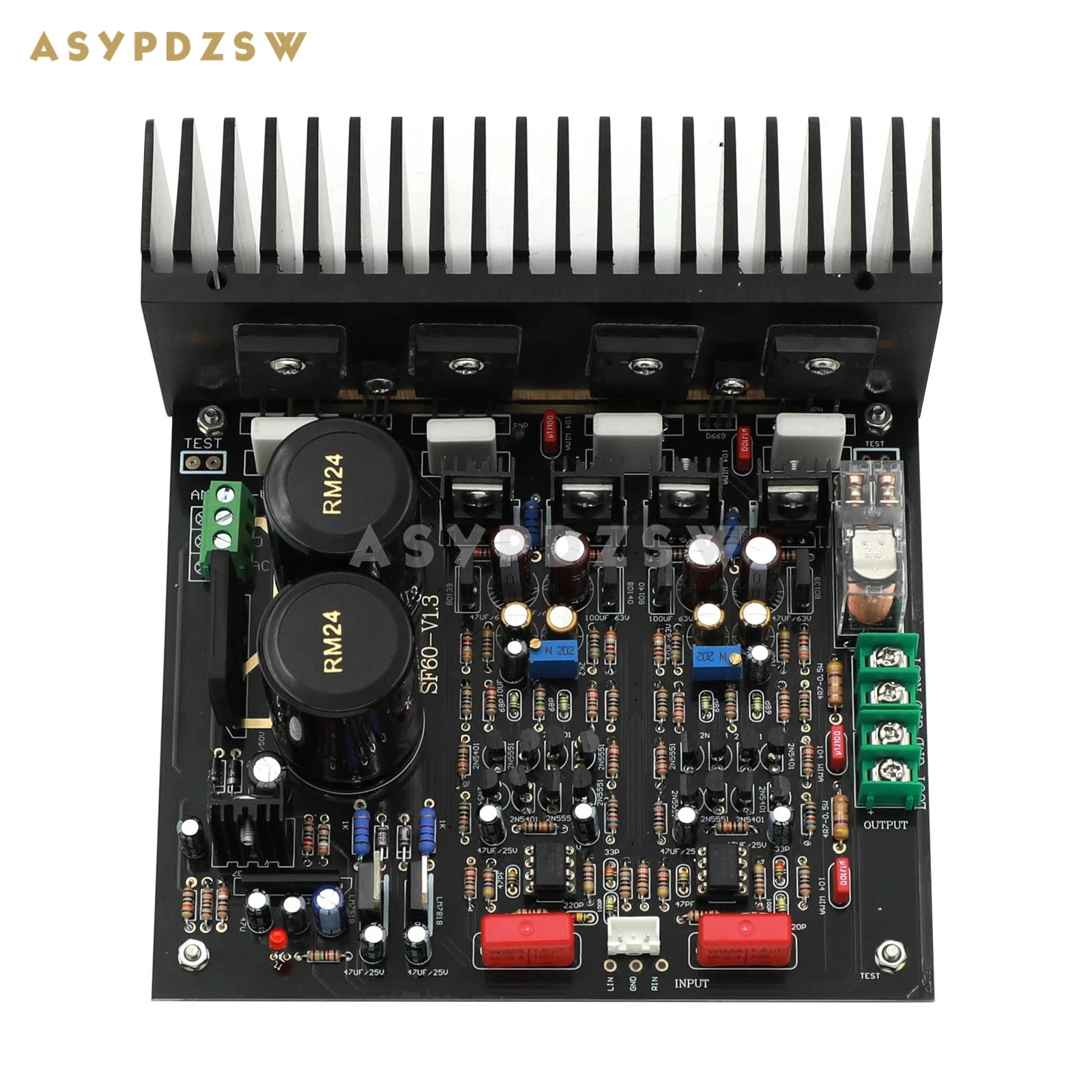 M4 2SA1943/2SC5200 Усилитель мощности DIY Kit/Готовая плата База на схеме Sugden SF60 150 Вт + с