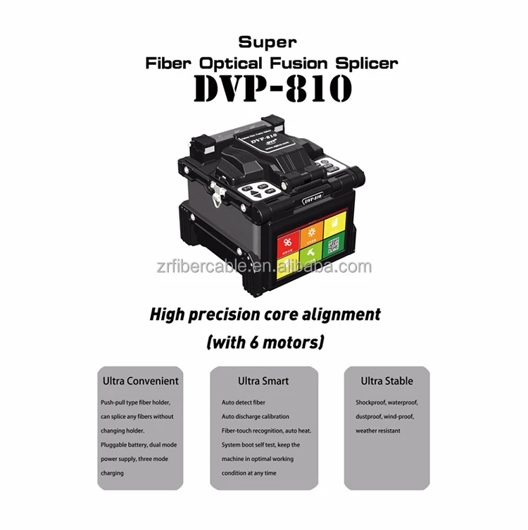 Фото Empalmadora Fibra Optica Dvp-730 Dvp-740 Dvp-750 Dvp-765 Dvp-770 Dvp-810 Волоконно-оптический сварочный аппарат Dvp 810 Сварочный аппарат №4