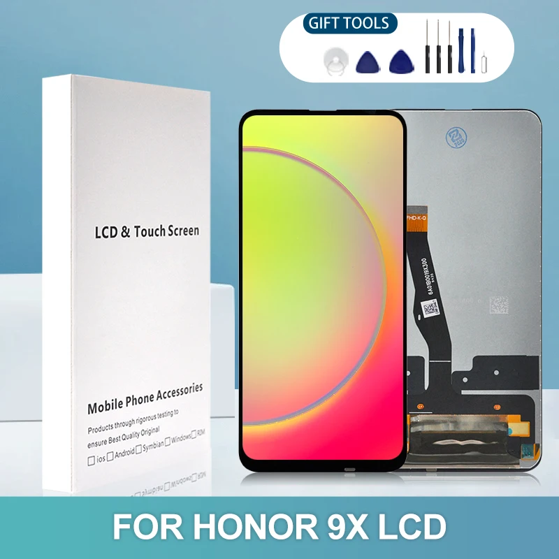 Сенсорный ЖК-экран для Huawei Honor 9X, 6,59 дюйма, 1 шт.