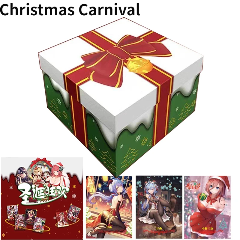 

Редкие открытки из аниме «История богини», коллекционная карточка для рождественской карнавальной коллекции, детские подарочные открытки на день рождения, игрушка в подарок