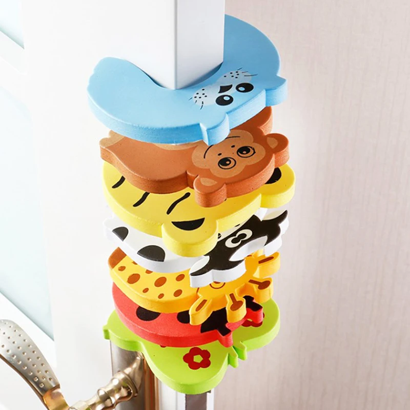 5 шт. безопасные для пальцев мягкие пенопластовые дверные замки защиты детей EVA