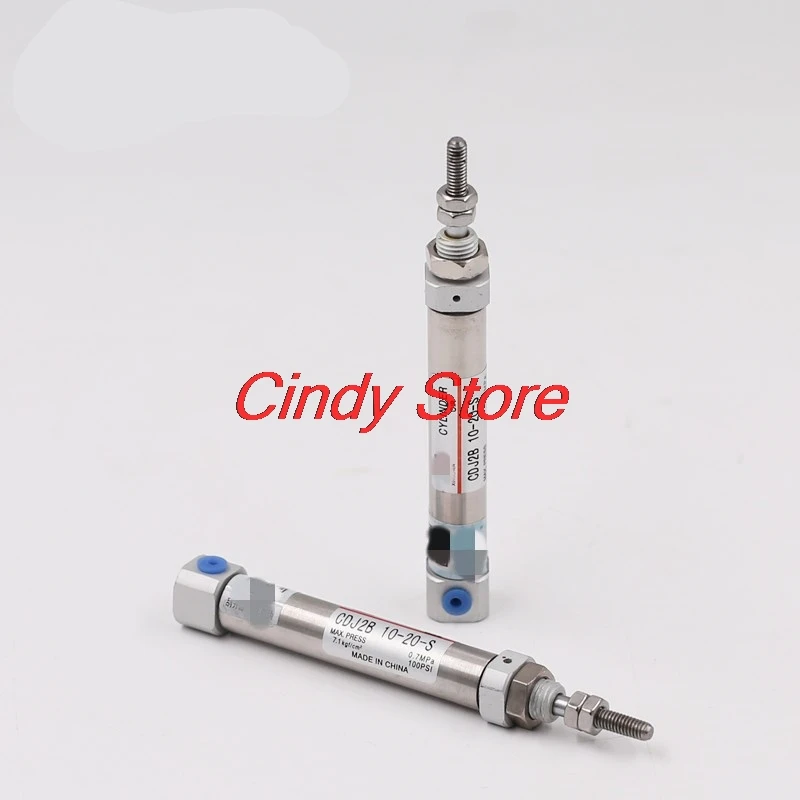 

1PC Pneumatic CDJ2B 10 16 Mini Pneumatic Air Cylinder Double Acting Single Rod 10mm 16mm Bore 10~150mm Stroke