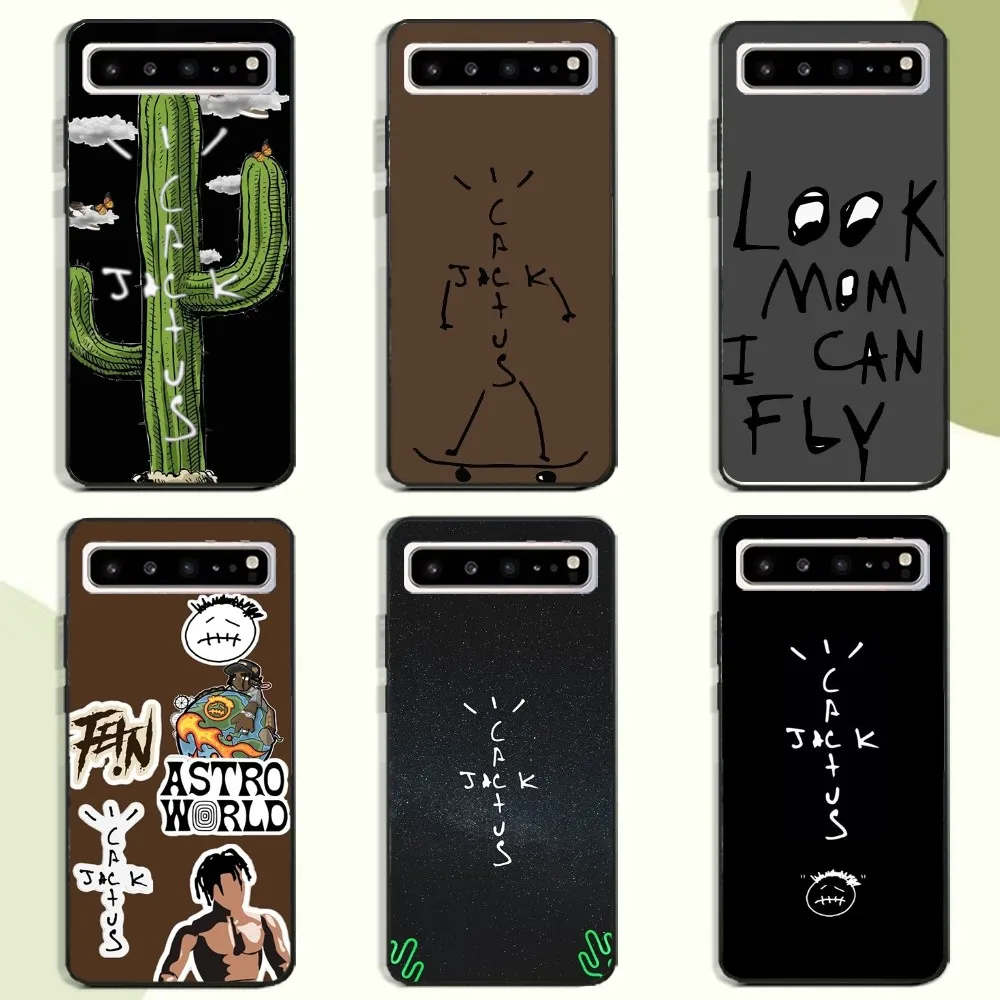 Travis Scott Huncho Jack ASTROWORLD TOUR Phone Case For Samsung Galaxy A52 A51 S21 Edge S22ULTRA S23 S24 S20 Plus Black Cover