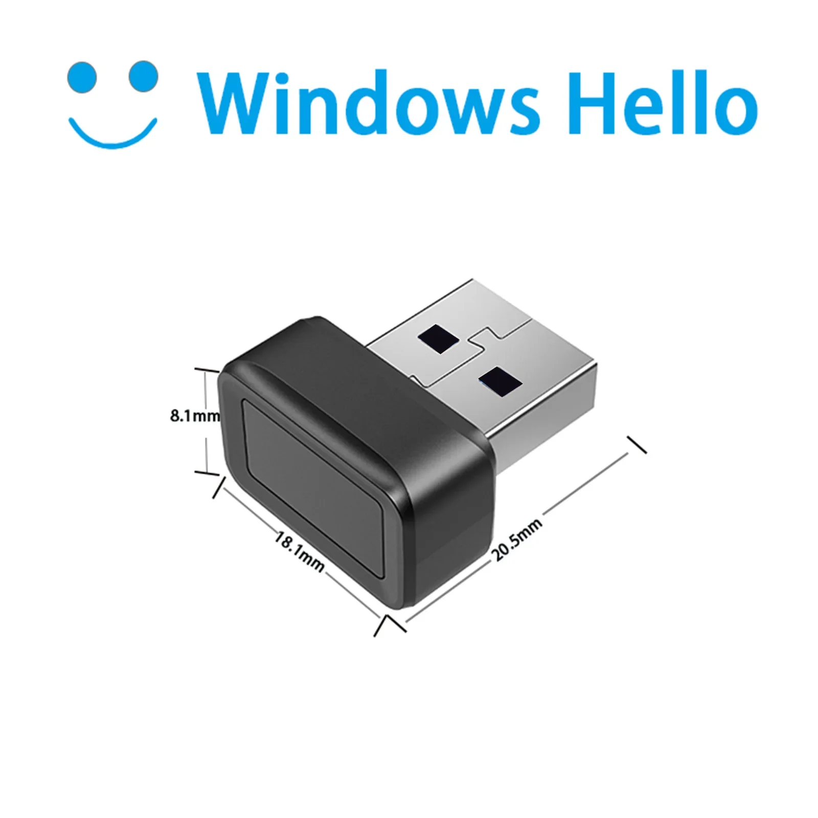 

Мини-считыватель отпечатков пальцев USB для Windows