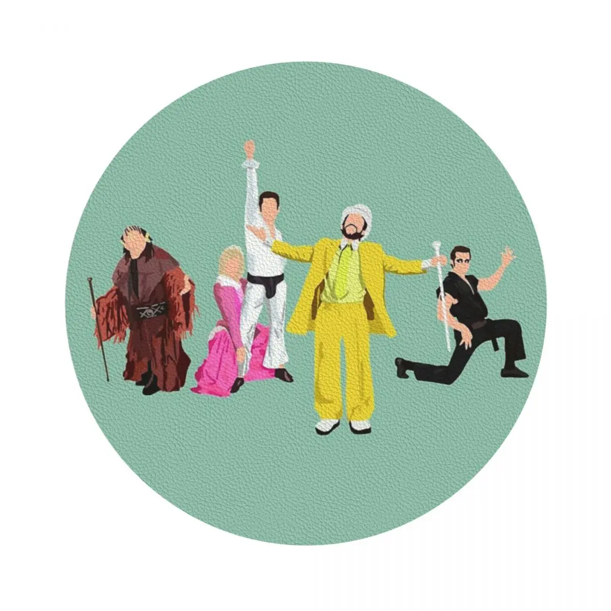 

Подставка Nitemen, подставка под кожу, набор из четырех подставок, 4 бара, подставка для ресторана, несколько стилей