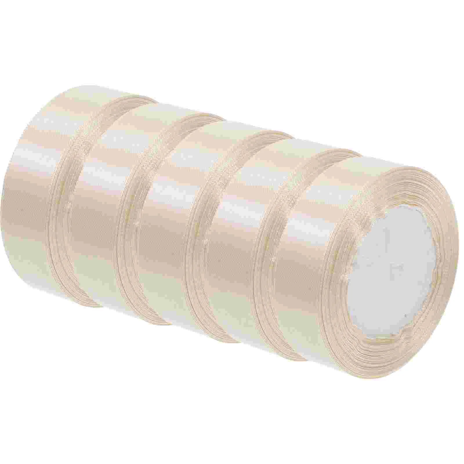 

5 Rolls Wrapping Ribbon Gift Ribbon Nativity Decor Holiday Ribbon Crafts Present Ribbon Wedding Ribbon Bow Making