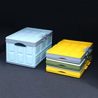 foldable car storage box 30l for car trunk organizer box high capacity auto tidying storage bag car accessories