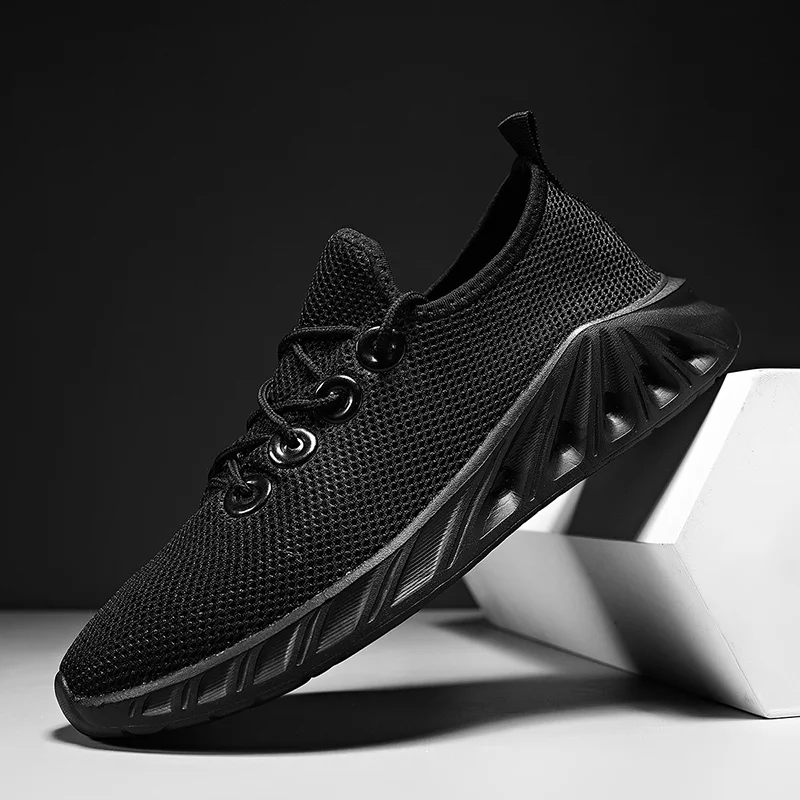 

DR.EAGLE Fashion Men Sneakers Mesh Casual Shoes Lace-Up Men's Shoes Light Weight Walking Shoe Zapatillas Hombre Male Work Shoes