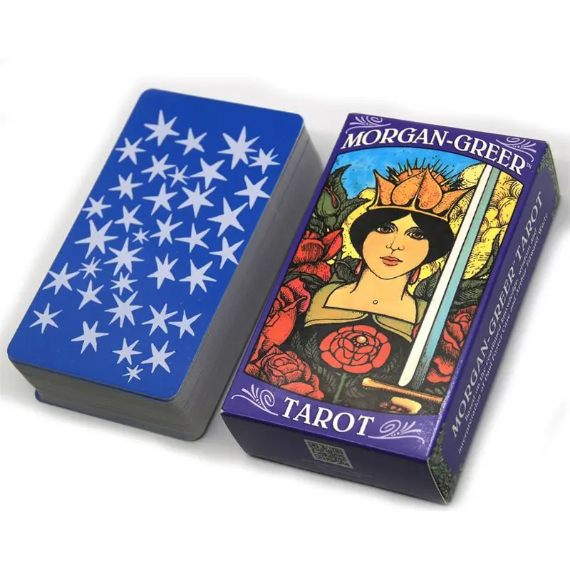 

Карты Таро для Моргана Greer, английский Таро, колода карт для семейных праздников, вечеринок, игр, настольных игр, карт, упаковка Таро