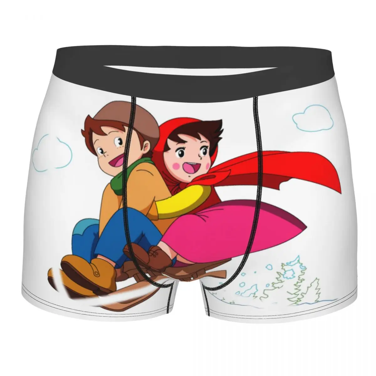 

Индивидуальное мужское модное нижнее белье Heidi с Питером, трусы-боксеры, Мужские дышащие шорты, сексуальное нижнее белье для пар