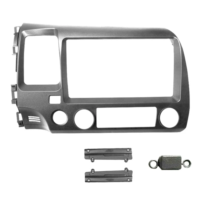 

2Din 9Inch Car Audio Radio Fascia Frame Adapter DVD Player Fitting Panel Frame Kit for Honda Civic 2006-2011