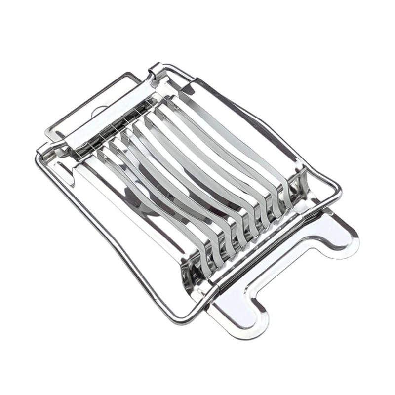 

Egg Slicer for Hard Boiled Eggs Stainless Steel Multifunctional Wire Egg Cutter Egg Strawberry-Slicer Easy To Clean Dropship