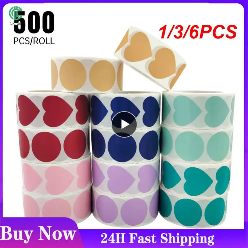 

1/3/6 шт., фотообои, круглые, пустые этикетки ручной работы, подарочные этикетки, бумажные конверты, герметичные наклейки