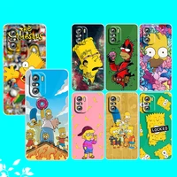 boy the simpson disney for xiaomi redmi note 10s 10 k50 k40 gaming pro 10 9at 9a 9c 9t 8 7a 6a 5 4x transparent phone case