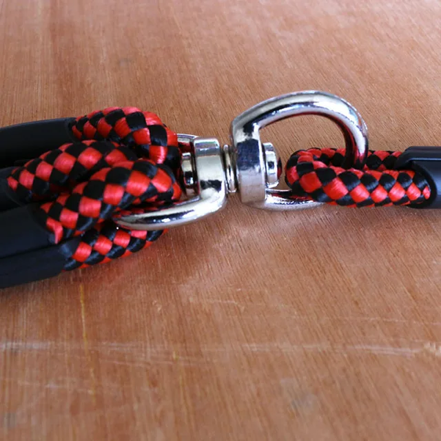 Dog Leashes 3 in 1 Nylon Pet Traction Rope 3 Way Dog Lead Leash for Three Small Dogs Cats Outdoor Walking Multiple Puppy Leash 4