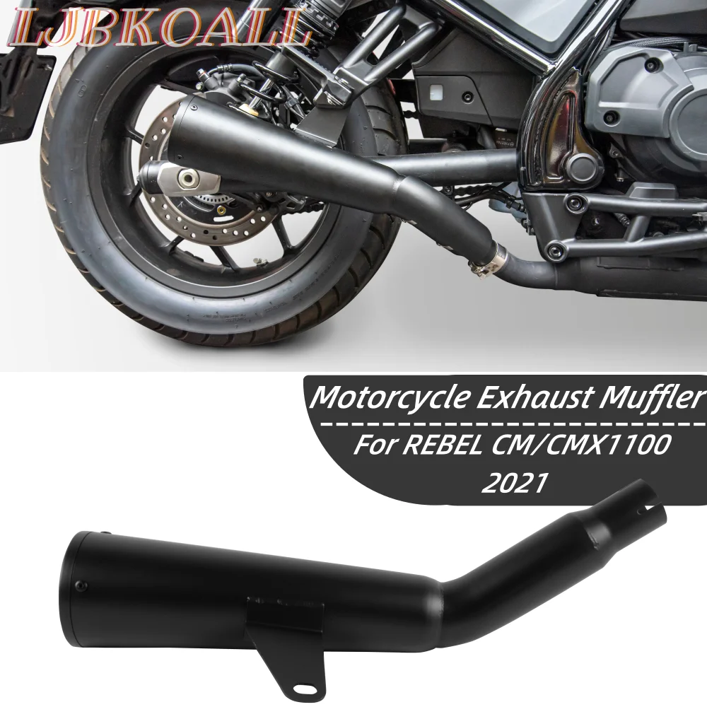 

CM1100 CMX1100 Exhaust Muffler Motorcycle Silencer Pipe Modified Tail Exhaust System For Honda REBEL CM CMX 1100 2021 2022