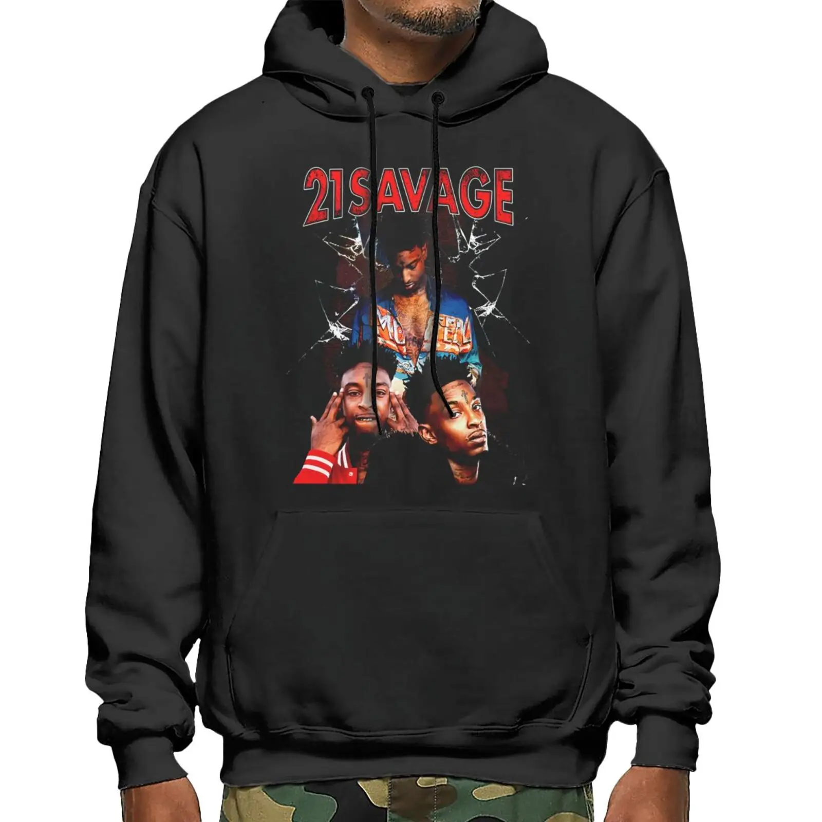 

Inspired By 21 Savage Merck Tour Sweatshirts Hoodies Jackets Sportswear Oversize Sweaters Sweatshirt Anime Japanese Streetwear