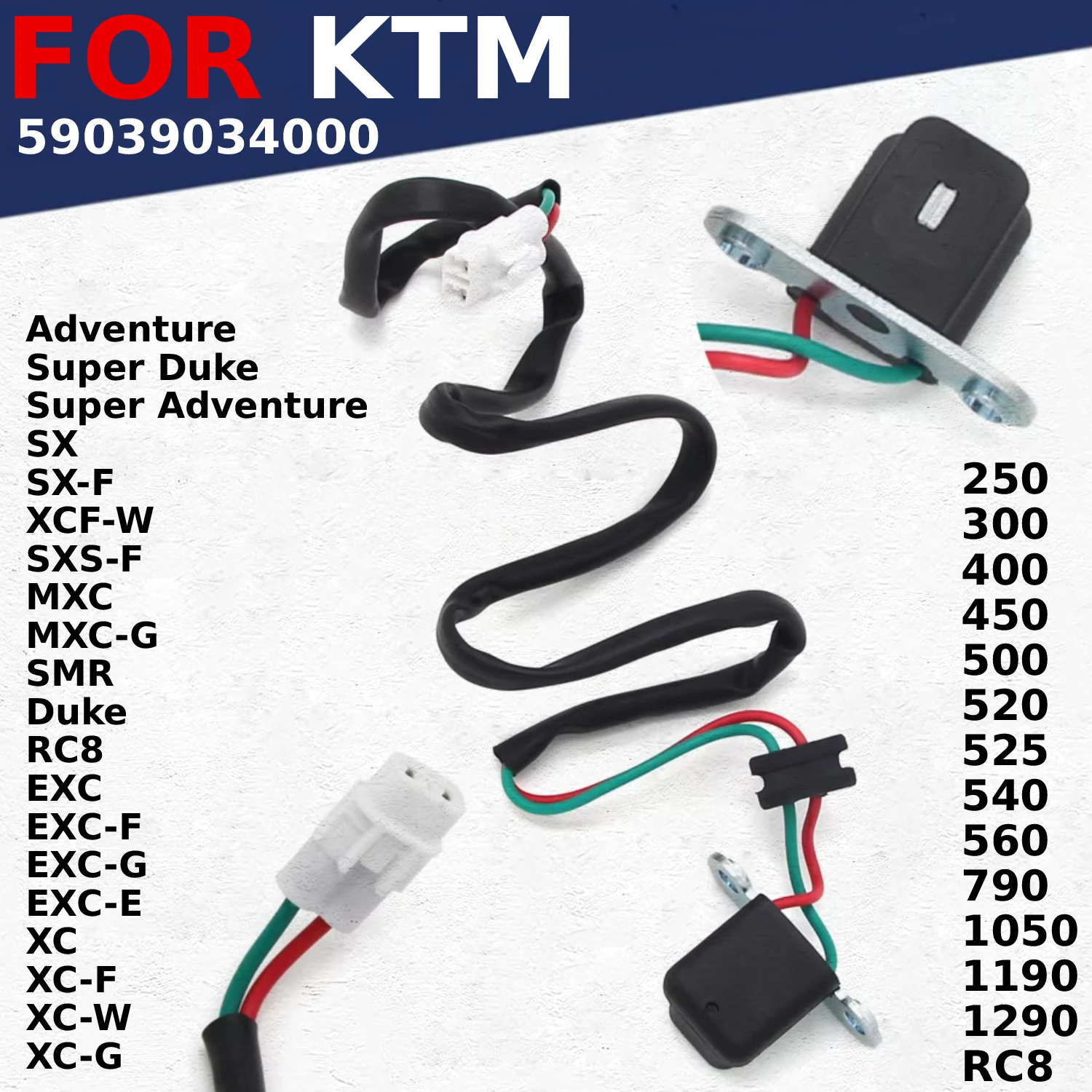 

Подвесной датчик пульса мотоцикла для KTM EXC XC-W EXC-E EXC-G SX MXC MXC-G SMR XC XC-G SXS 500 520 525 540 FACTORY RACING ATV