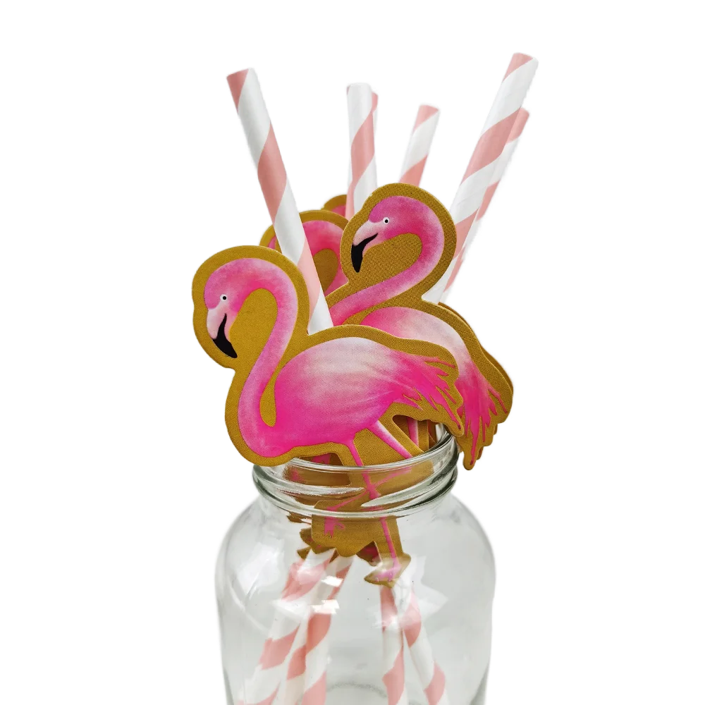 20 шт. бумажные соломинки для сладких фруктов милые с клубникой апельсином и