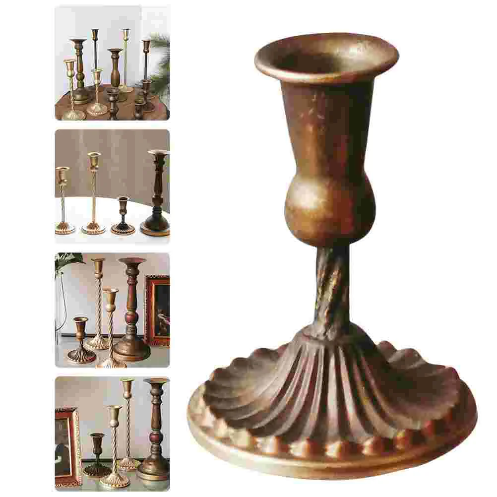 

Holdertealight Holiday Decorative Farmhouse Simple Holderschristmas Iron Decoration Stand Candlestick Wedding Candleholder