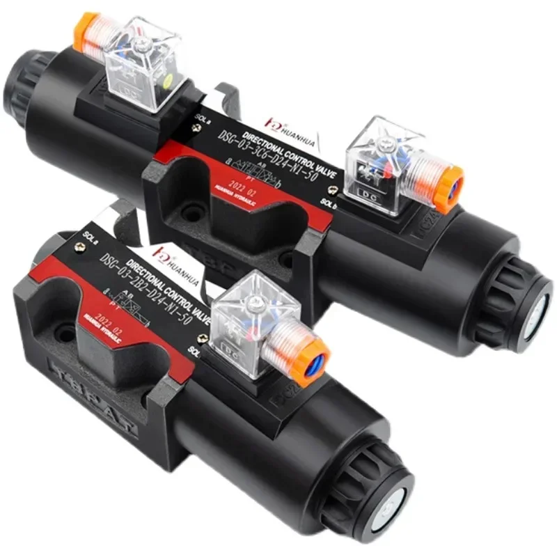 Десятиходовой гидравлический электромагнитный распределитель для исследования