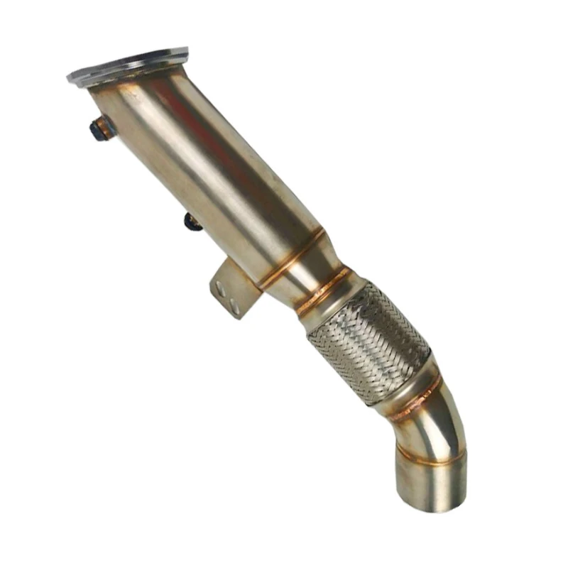

Stainless steel auto parts exhaust pipe high performance downpipe for BMW 340i 440i 540i