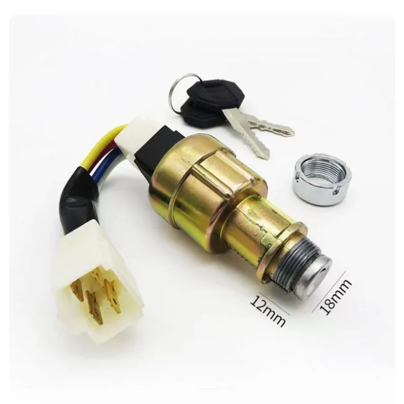 1 комплект для вилочного погрузчика Heli JK411 3/4-проводной переключатель зажигания