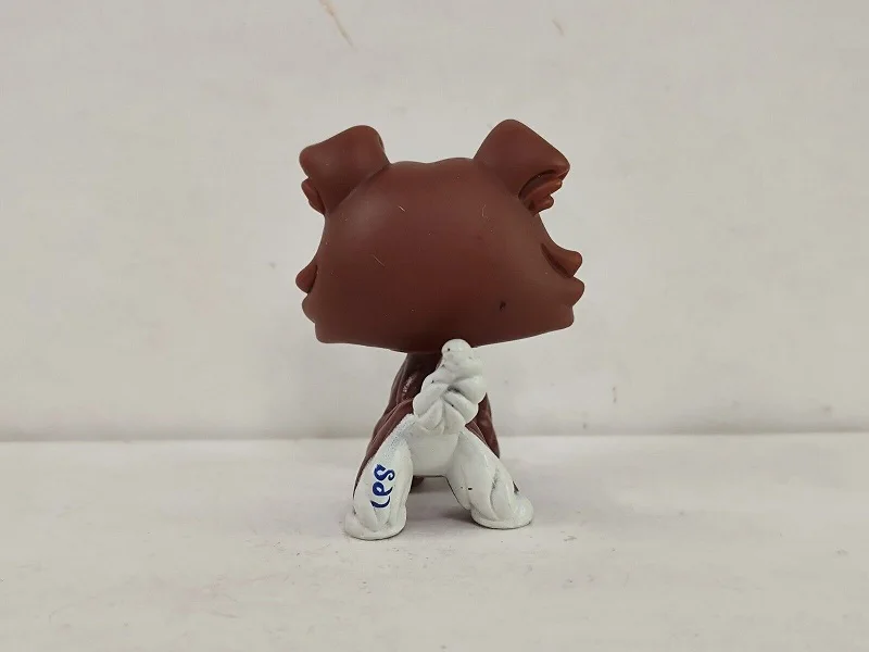 LPS Toys Редкий зоомагазин Коричневая собака-колли с голубыми глазами Фигурка