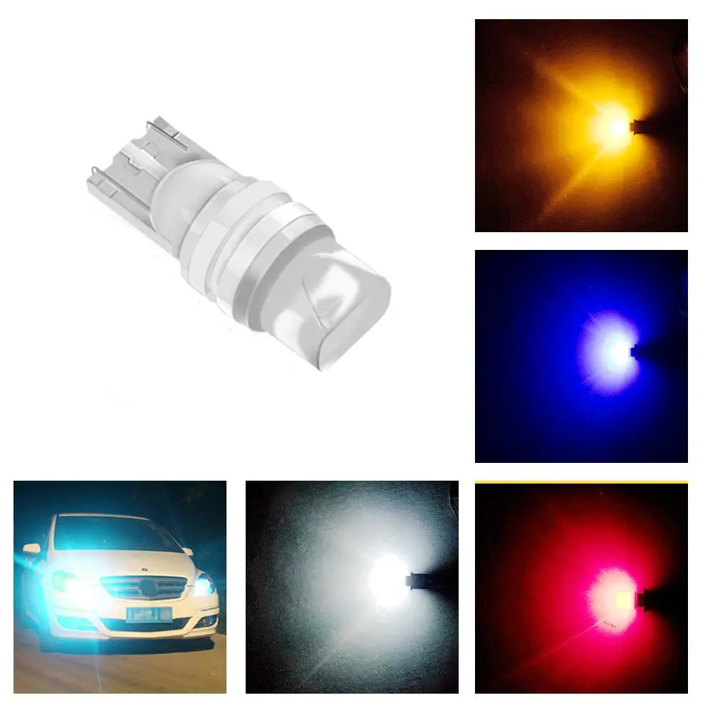 

2PCS T10 W5W New High Quality Led Car Turn Side Light Marker Lamp WY5W 501 168 192 Auto Wedge Parking Bulb License Plate Lights