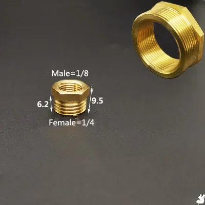 

Латунный шестигранный переходник 1/8 1/4 3/8 1/2 3/4