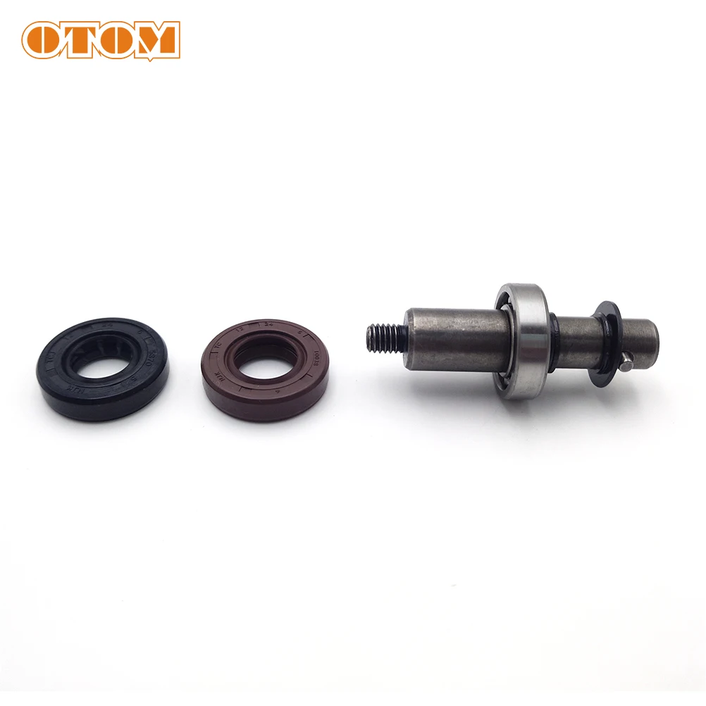 

Комплект водяных уплотнений для мотоцикла OTOM, сальник вала насоса, стальной подшипник в сборе для ZONGSHEN NC250 250cc, внедорожный мотокросс