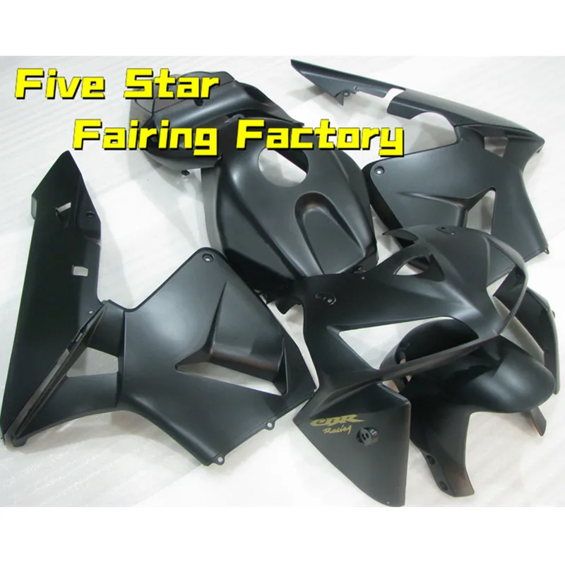 

Комплект обтекателей для мотоцикла Honda CBR 600 RR 2005 2006 кузов CBR600RR 05 06 инъекция 600RR F5 Расширенный чехол матовый черный