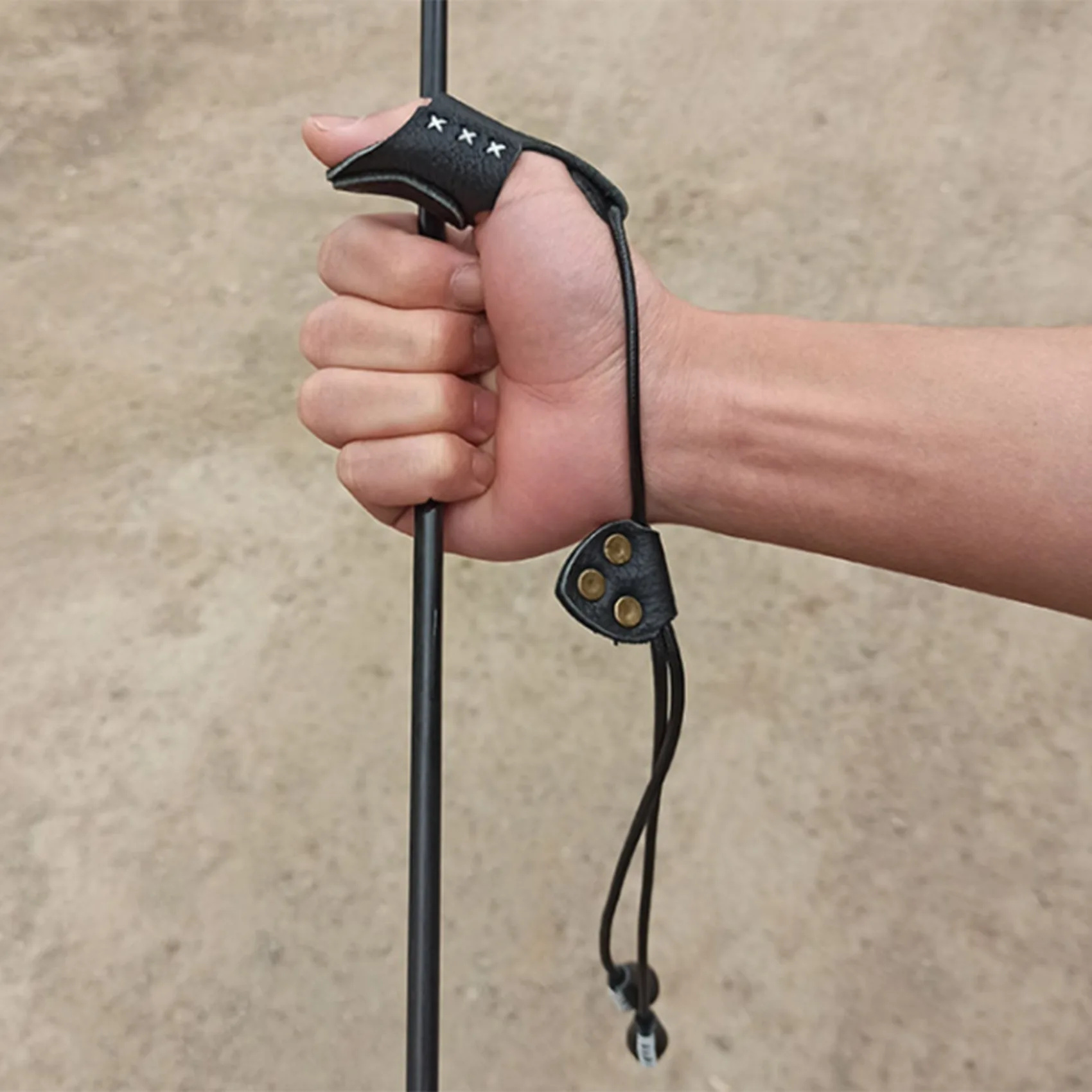 Кольцо для большого пальца стрельбы из лука защита пальцев охотничьей мишени