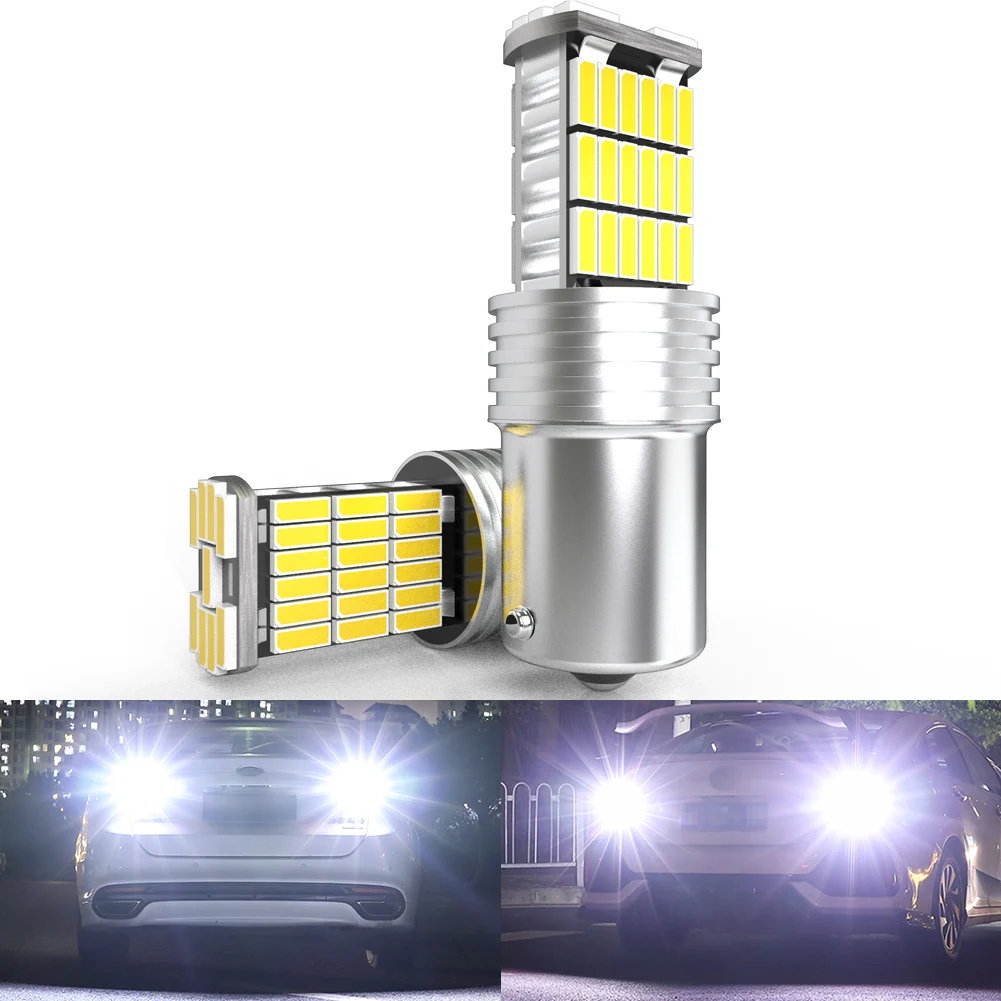 

2 шт. P21W Led Canbus 1156 BA15S Светодиодная лампа автомобильного заднего хода для BMW E46 E34 E53 X5 E70 E90 E36 E60 E39 F10 E30 F20 E92 Свет сзади
