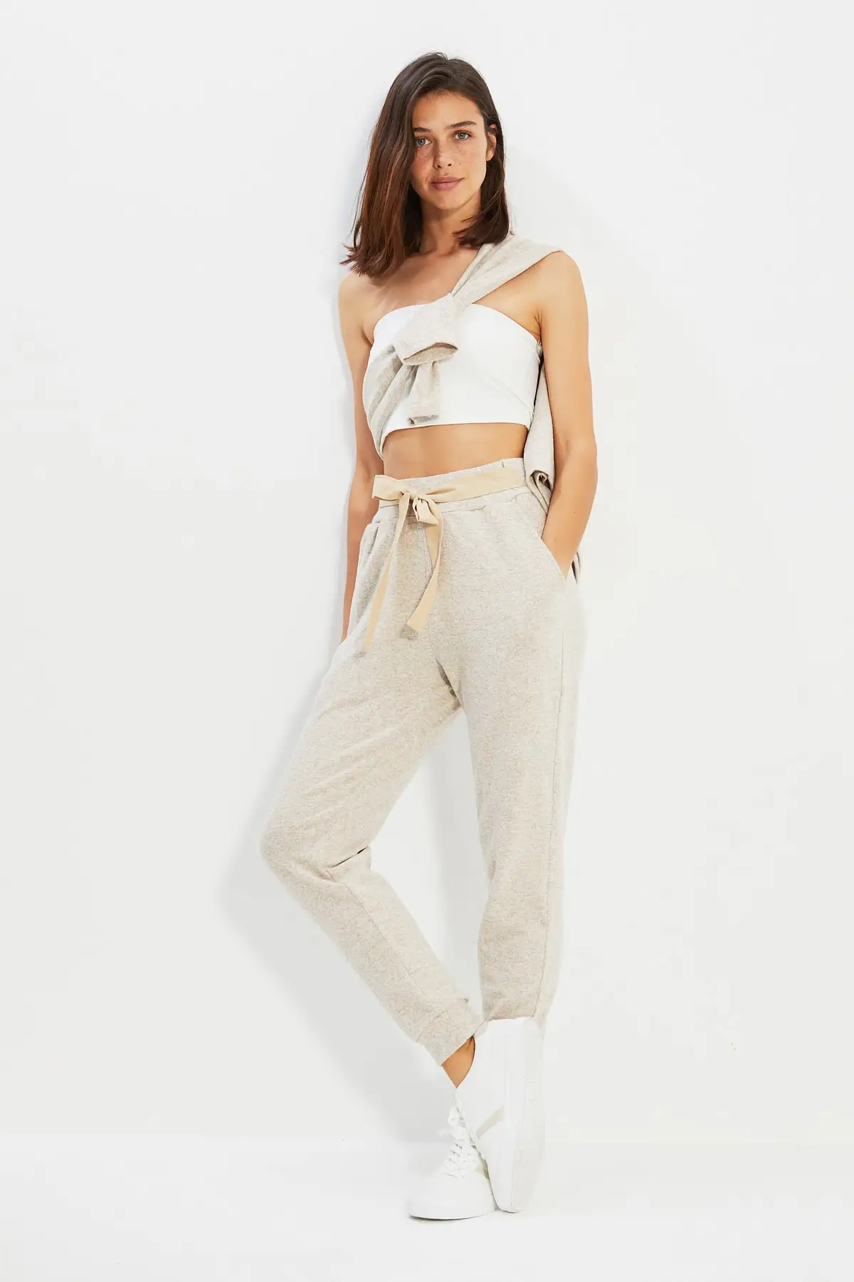 Trendyol Eyelash Knitting Pants TWOAW22PL0495