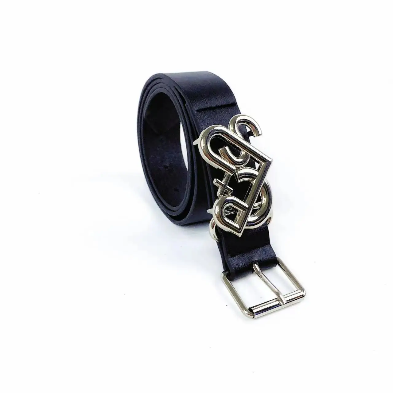 Men's Belt 2023 New Cowhide Automatic Buckle Letter Genuine Leather Belt Home Fashion Versatile Men Waistband Seal Sashes Men