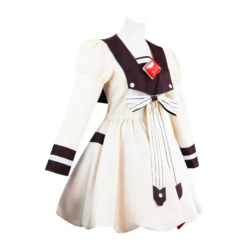 Платье для косплея Nanamine Sakura аниме униформа Jibaku Shounen женские костюмы на Хэллоуин