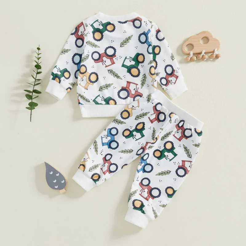 RUEWEY От 0 до 3 лет Комплекты штанов для маленьких мальчиков Весенне-осенняя одежда