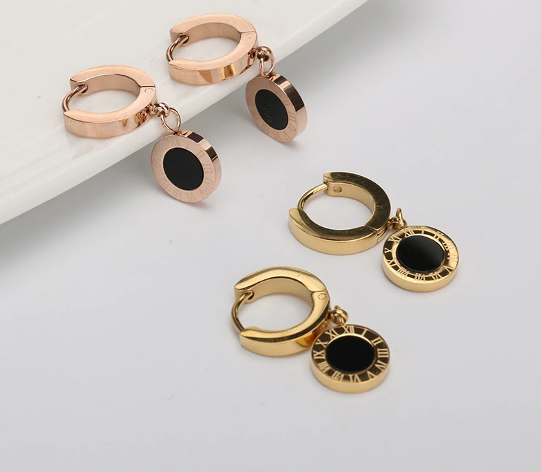 

Fashion Stainless steel Women earrings