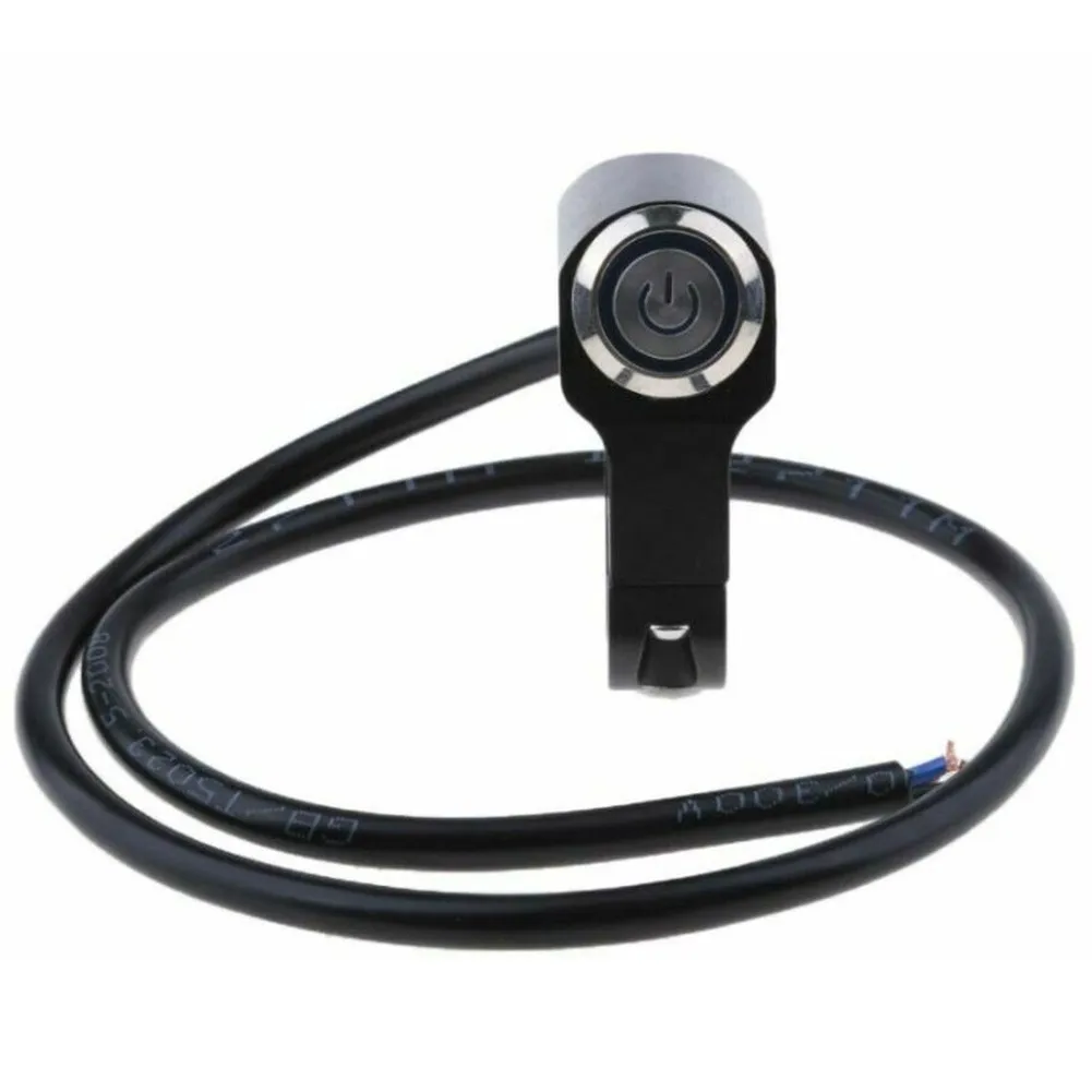 

22mm Motorcycle Alloy Handlebar Switch On/Off Headlight-Hazard-Fog Red LED Moto Light Switch Push Button Accessories