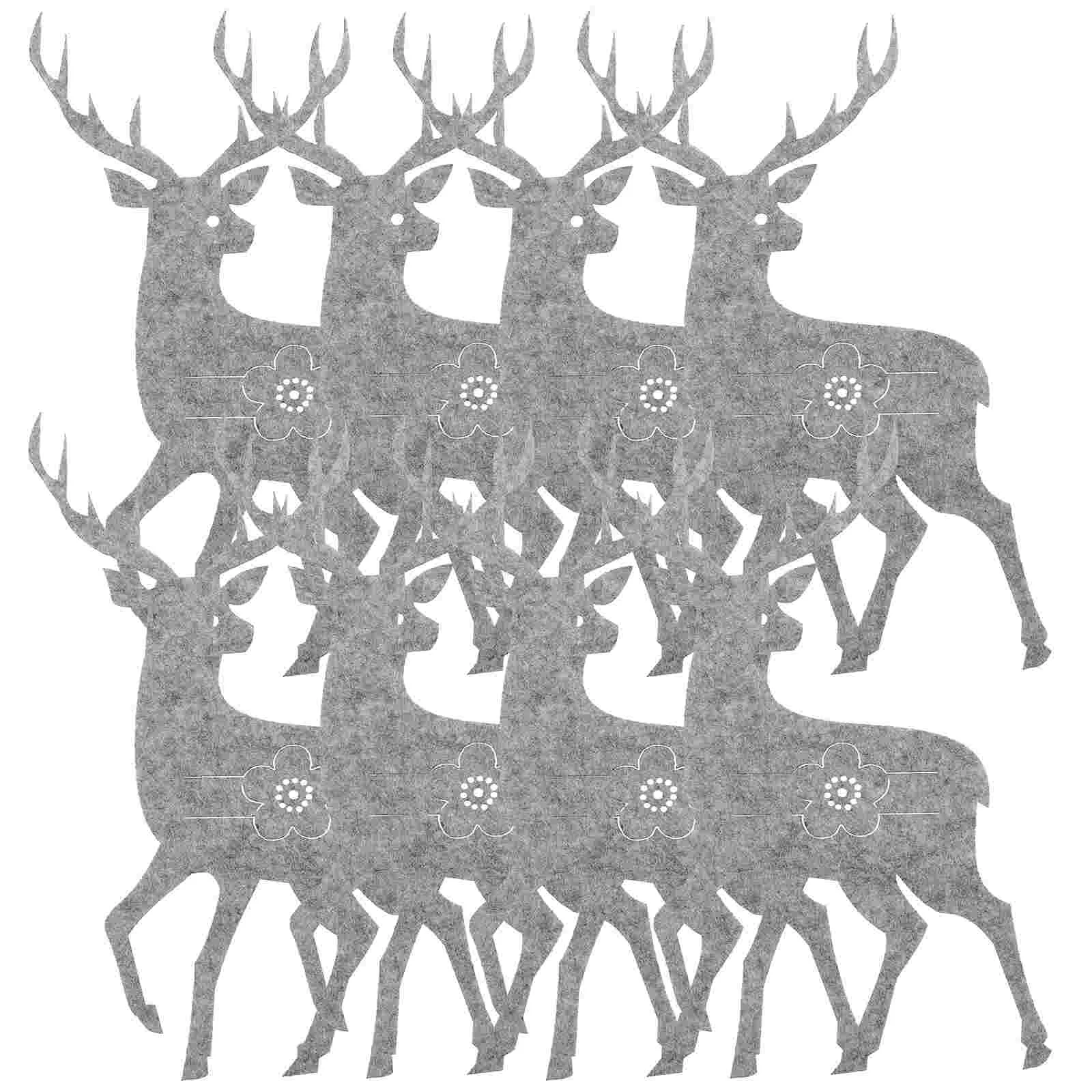 

Christmas Tableware Holder Silverwareholders Decor Cutlerytable Elkflatware Party Cover Dinner Utensil Pockets Dinnerware