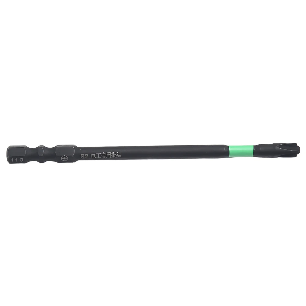 

6pcs 75-150mm Magnetic Special Slotted Cross Screwdriver Bit Alloy Steel Batch Head Electrician FPH2 For Socket Switch Hand Tool
