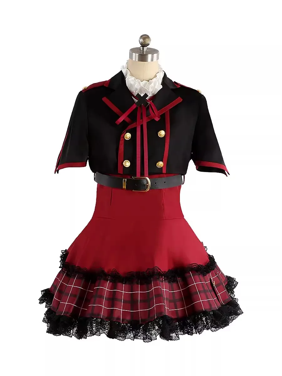 COS-HoHo Blue Archive Asagi Mutsuki игровой костюм элегантное милое платье косплей Хэллоуин