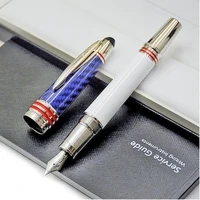 mls limited edition john f kennedy carbon fiber rollerball ballpoint fountain pen writing smooth mb with jfk serial number