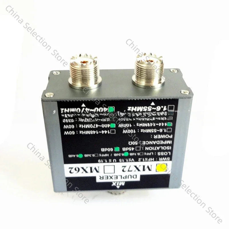 Антенный комбайнер MX72 Модернизированный двухчастотный разветвитель UHF + VHF
