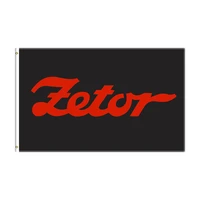 3x5 ft zetor flag polyester printed tractor banner for decor