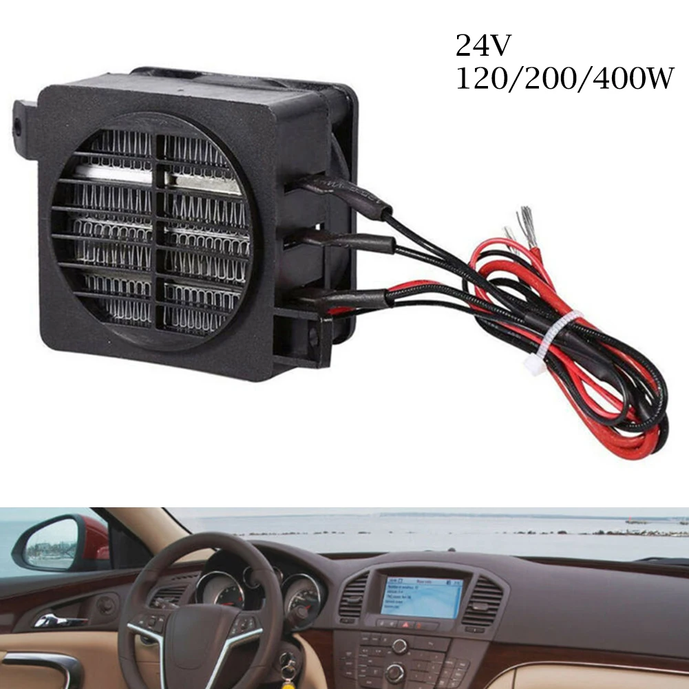

24V 100-400W PTC Air Heater Ceramic Fan Air Heater Constant Temperature Heating Element 120/200/400W Household Improvement Part