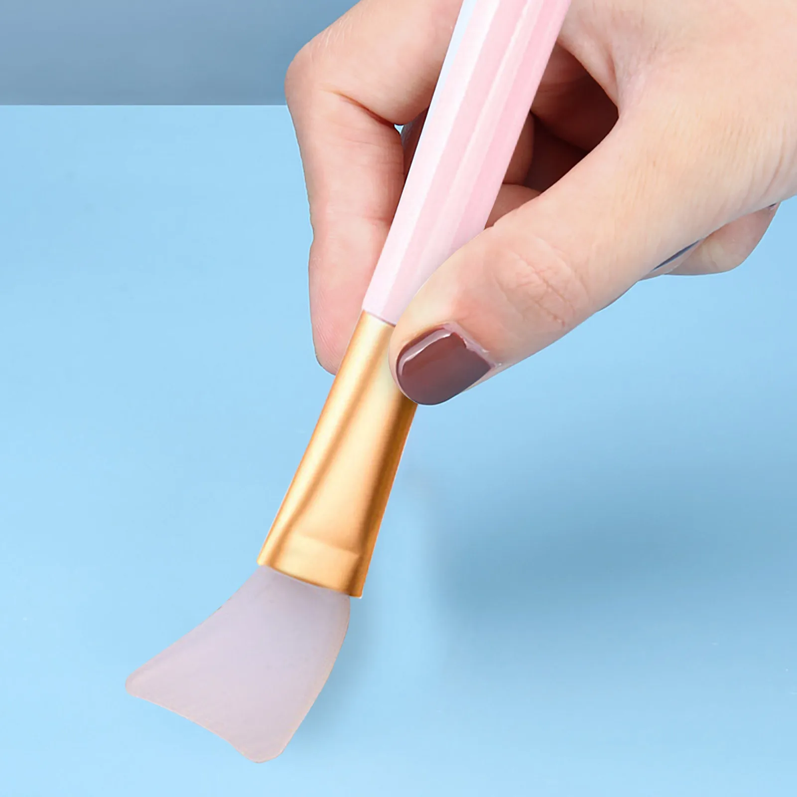 1 шт. силиконовая кисть для масок лица Мягкая регулирующая пленка 5 цветов |